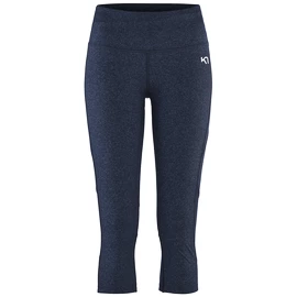 Damen Leggins Kari Traa Julie High Waist Capri Marin