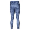 Damen Leggins Mizuno  7/8 Printed Tight Vintage Indigo