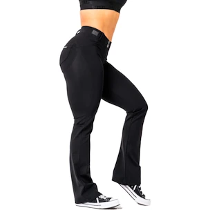 Damen Leggins Nebbia Bubble Butt Flared Pants 2.0 POWER LIFT 308 black