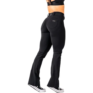 Damen Leggins Nebbia Bubble Butt Flared Pants 2.0 POWER LIFT 308 black