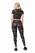 Damen Leggins Nebbia  High-waist performance leggings 567 volcanic black