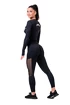 Damen Leggins Nebbia  Mesh leggings high waist 573 black