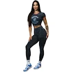 Damen Leggins Nebbia NEBBIA x OLYMPIA Washed High Waisted Leggings GYM WARRIOR 776 black