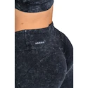 Damen Leggins Nebbia NEBBIA x OLYMPIA Washed High Waisted Leggings GYM WARRIOR 776 black