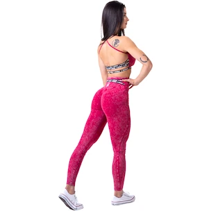 Damen Leggins Nebbia NEBBIA x OLYMPIA Washed High Waisted Leggings LEGACY 777 red XS
