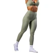 Damen Leggins Nebbia STRONG BEAUTY V-Cut Lace-Up Sculpting Leggings OWN YOUR POWER 426 light green