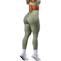 Damen Leggins Nebbia STRONG BEAUTY V-Cut Lace-Up Sculpting Leggings OWN YOUR POWER 426 light green