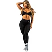 Damen Leggins Nebbia TOTALLY SEAMLESS High Waisted Push-Up Leggings 303 black