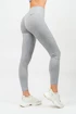 Damen Leggins Nebbia  Tvarující legíny s vysokým pasem GLUTE PUMP Šedá