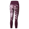 Damen Leggins Puma  Run 5K Graphic High Waist 7/8 Tight Grape Wine