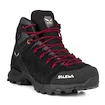 Damen-Outdoorschuhe Salewa  WS Alp Mate Mid PTX Black Out/Virtual Pink