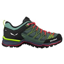 Damen-Outdoorschuhe Salewa WS MTN Trainer Lite GTX Feld Green/Fluo Coral