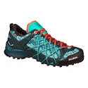 Damen-Outdoorschuhe Salewa  WS Wildfire GTX Blue Poseidon/Capri
