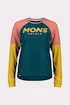 Damen-Radtrikot Mons Royale  Tarn Freeride LS Wind Jersey Deep Teal