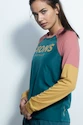 Damen-Radtrikot Mons Royale  Tarn Freeride LS Wind Jersey Deep Teal