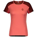 Damen-Radtrikot Scott  Endurance 10 S/Sl Brick Red/Rust Red S