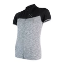 Damen-Radtrikot Sensor  Cyklo Motion Grey/Black