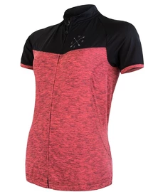 Damen-Radtrikot Sensor Cyklo Motion Pink/Black