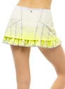 Damen Rock Lucky in Love  Take A Pleat Skirt Neon Yellow
