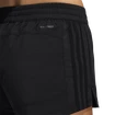Damen Shorts adidas  Pacer 3-Stripes Woven Heather Shorts Black