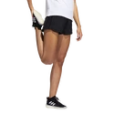 Damen Shorts adidas  Pacer 3-Stripes Woven Heather Shorts Black