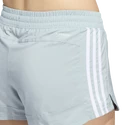 Damen Shorts adidas  Pacer Woven 3-Stripes Magic Grey