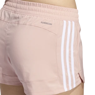 Damen Shorts adidas  Pacer Woven 3-Stripes Wonder Mauve