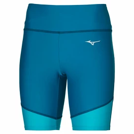 Damen Shorts Mizuno Mid Tight Moroccan Blue