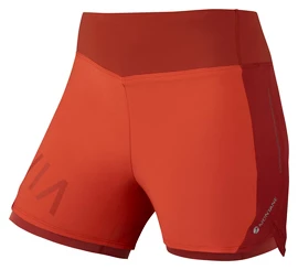 Damen Shorts Montane Katla Twin Skin Shorts Paprika