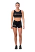Damen Shorts Nebbia  Gold Print 828 black XS