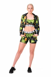 Damen Shorts Nebbia High-energy double layer shorts 563 jungle green