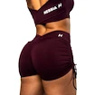 Damen Shorts Nebbia STRONG BEAUTY Lace-Up Sculpting Shorts OWN YOUR POWER 429 dark red