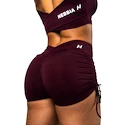 Damen Shorts Nebbia STRONG BEAUTY Lace-Up Sculpting Shorts OWN YOUR POWER 429 dark red