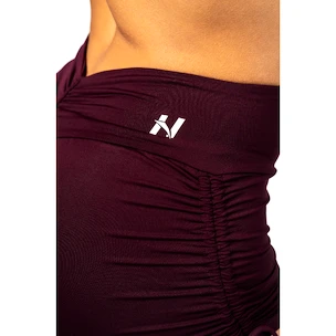 Damen Shorts Nebbia STRONG BEAUTY Lace-Up Sculpting Shorts OWN YOUR POWER 429 dark red