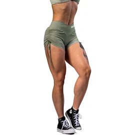 Damen Shorts Nebbia STRONG BEAUTY Lace-Up Sculpting Shorts OWN YOUR POWER 429 light green