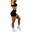 Damen Shorts Nebbia STRONG BEAUTY V-shaping Belt Shorts 428 black