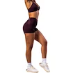 Damen Shorts Nebbia STRONG BEAUTY V-shaping Belt Shorts 428 dark red