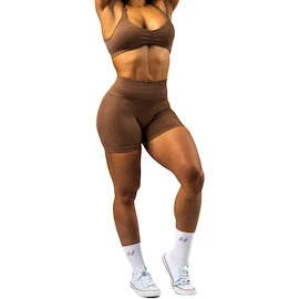 Damen Shorts Nebbia TOTALLY SEAMLESS High Waisted Push-Up Shorts 304 brown