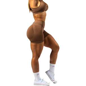 Damen Shorts Nebbia TOTALLY SEAMLESS High Waisted Push-Up Shorts 304 brown