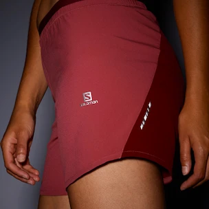 Damen Shorts Salomon Cross 5" Short Earth Red XL