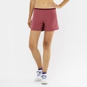 Damen Shorts Salomon Cross 5" Short Earth Red XL