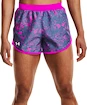 Damen Shorts Under Armour  Fly By 2.0 Printed Short Mineral Blue XS