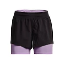 Damen Shorts Under Armour  Iso-Chill Run 2N1 Short-GRY S/M