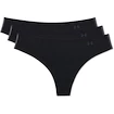 Damen Slip Under Armour  PS Thong 3Pack Black  XS