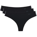 Damen Slip Under Armour  PS Thong 3Pack Black  XS