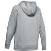 Damen-Sweatshirt Under Armour RIVAL FLEECE SPORTSTYLE LC SLEEVE GRAPHIC grau