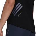 Damen T-Shirt adidas  Adizero Tee Black