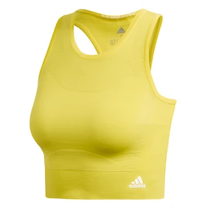 Damen T-Shirt adidas  Primeknit Crop S