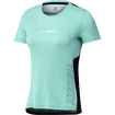 Damen T-Shirt adidas  Terrex Parley Agravic TR Pro Acid Mint