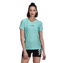 Damen T-Shirt adidas  Terrex Parley Agravic TR Pro Acid Mint